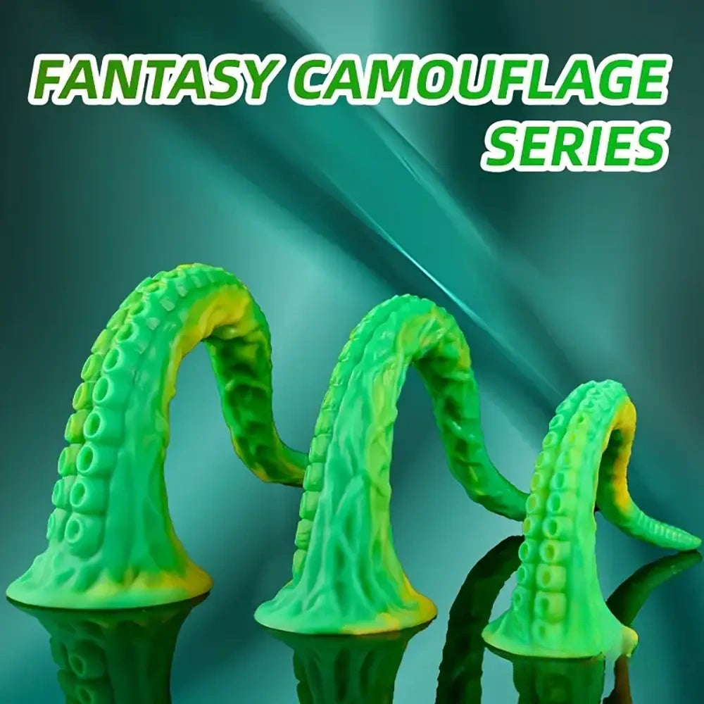 14.17in 17.7in 22.04in Alienophallos Octopus Silicone Soft Big Long Dildo