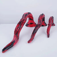 14.17in 17.91in 22.05in Super Long Big Tentacle Soft Silicone Dildo For Clit