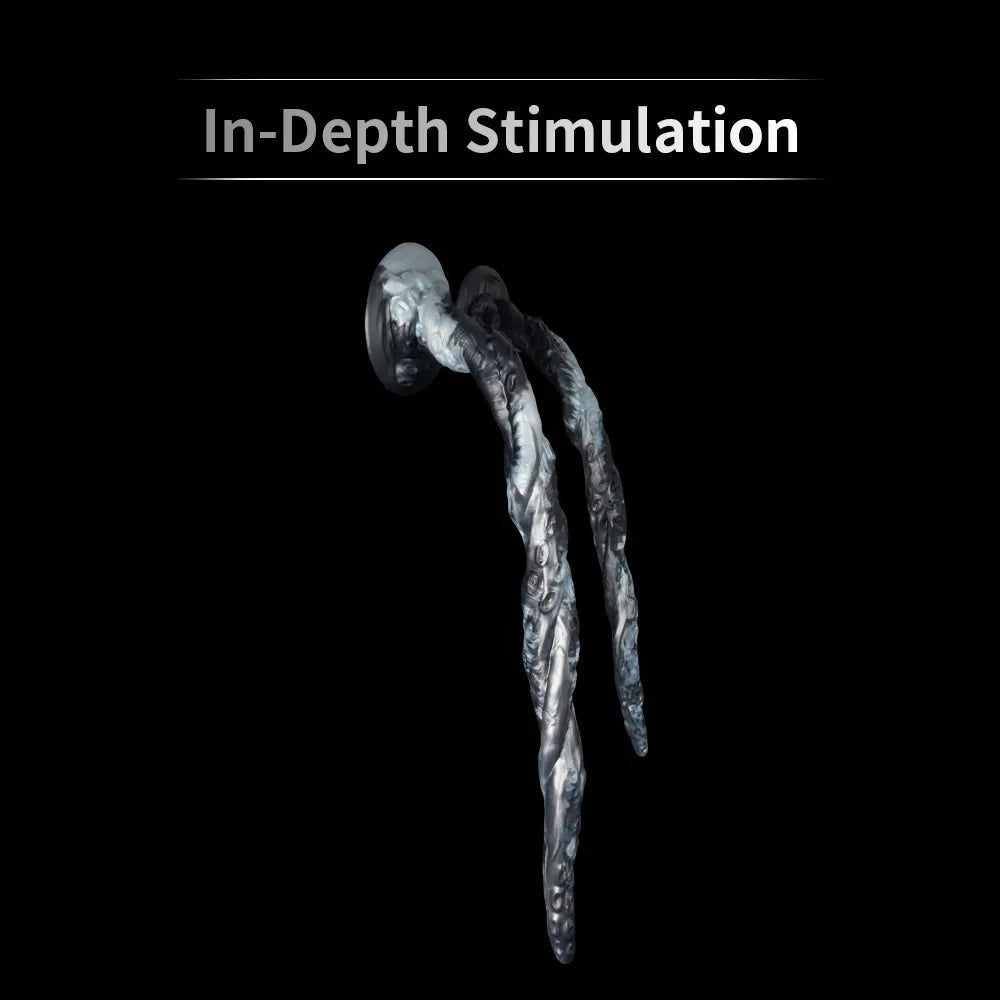 14.17in 18.9in Deepsea Tentacle Octopus Silicone Soft Big Long Dildo Cock