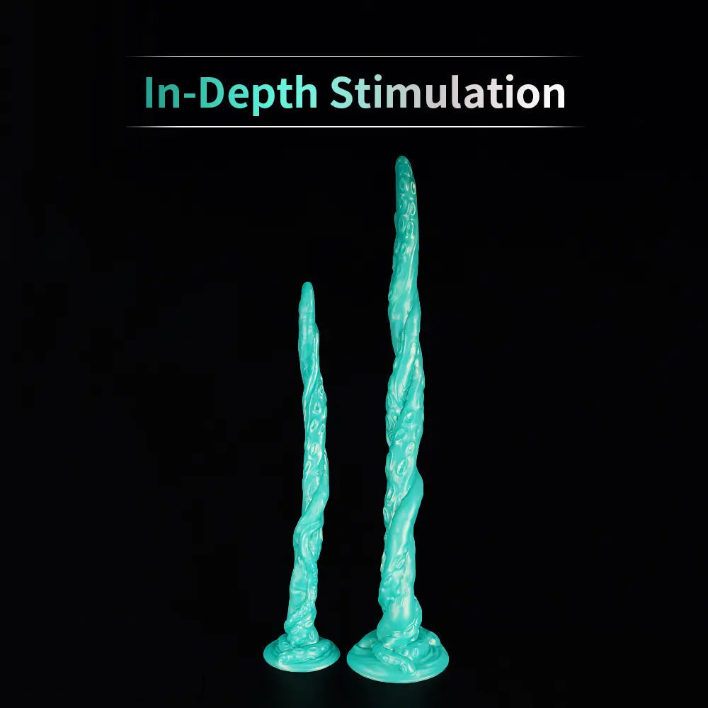 14.17in 18.9in Deepsea Tentacle Octopus Silicone Soft Big Long Dildo Cock