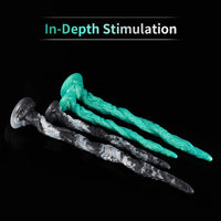 14.17in 18.9in Deepsea Tentacle Octopus Silicone Soft Big Long Dildo Cock