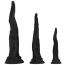 14.17in 19.3in 23.62in Long Huge Black Octopus Tentacle Silicone Soft Dildo