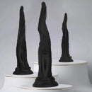 14.17in 19.3in 23.62in Long Huge Black Octopus Tentacle Silicone Soft Dildo