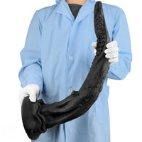 14.17in 19.3in 23.62in Long Huge Black Octopus Tentacle Silicone Soft Dildo