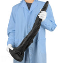 14.17in 19.3in 23.62in Long Huge Black Octopus Tentacle Silicone Soft Dildo