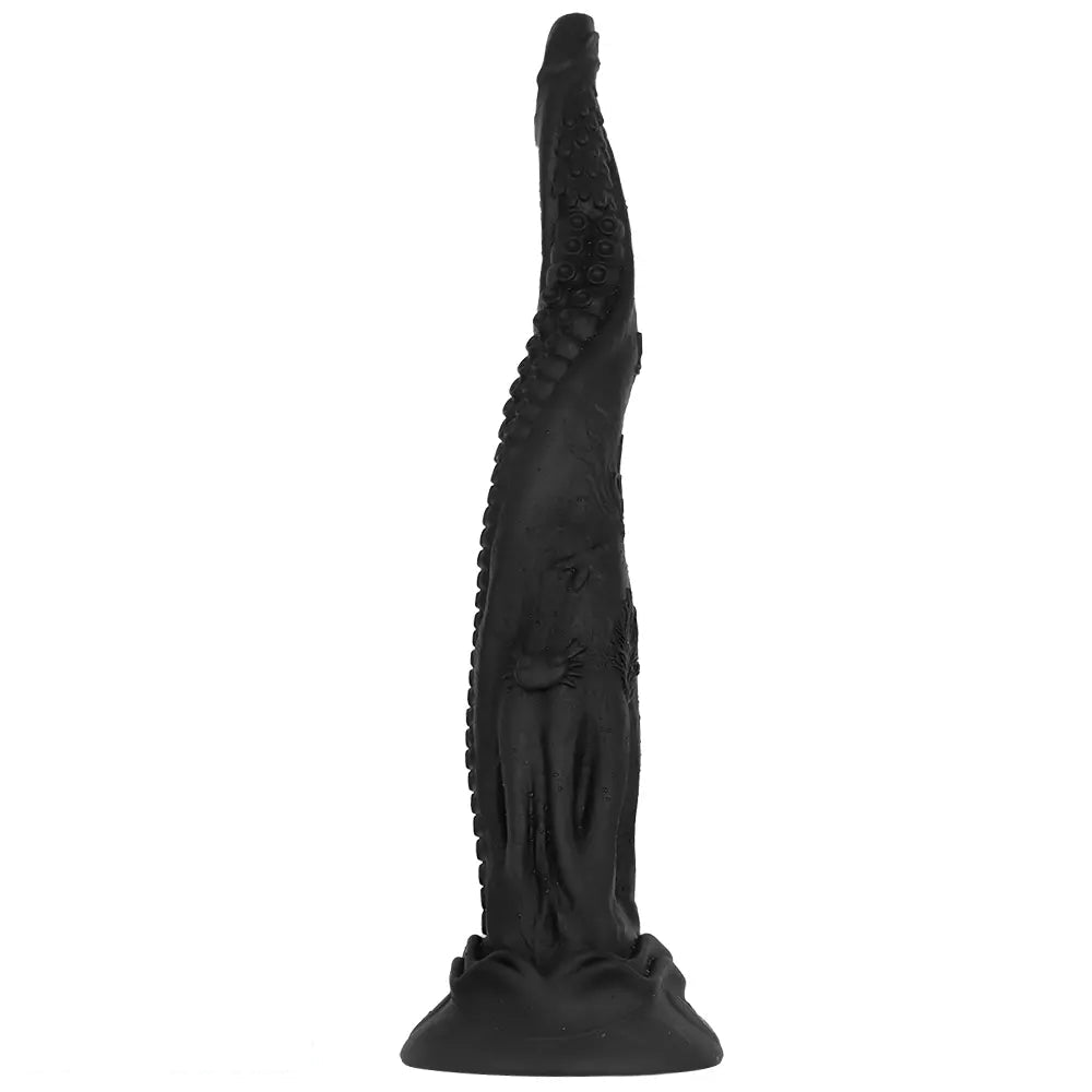 14.17in 19.3in 23.62in Long Huge Black Octopus Tentacle Silicone Soft Dildo