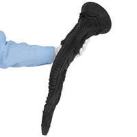 14.17in 19.3in 23.62in Long Huge Black Octopus Tentacle Silicone Soft Dildo