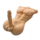 8.27in Huge Lifelike TPE Dildo 18.3lb Male Sex Toy Torso