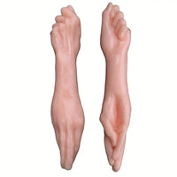 14.17in Huge Long Double Sided Thick Dildo Fist Hand Dildo For Anal Explore