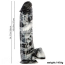 14.17in Huge Thick Long PVC Dildo Intimate Fun Adult Toy For Women Men