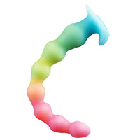 14.17in Long Beads Silicone Soft Luminous Dildo Adult Pleasure Sex Toy