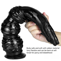 14.17in Real Lifelike Thick Big Black Hands Dildo With Fist For Sex