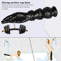 14.17in Real Lifelike Thick Big Black Hands Dildo With Fist For Sex