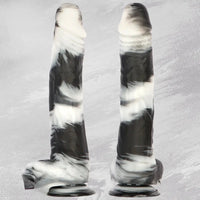 14.17in Super Large Long Thick PVC Mixed European American Cock Dildo