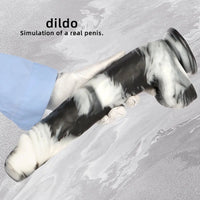 14.17in Super Large Long Thick PVC Mixed European American Cock Dildo
