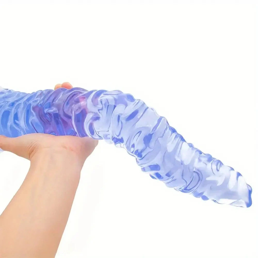 14.2in Heavy Duty G-Spot Butt Plug Extended Dildo For Prostate Masturbation