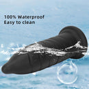 14.37in Fantasy Long Big Silicone Soft Black Dildo Butt Plug For Sex