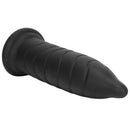 14.37in Fantasy Long Big Silicone Soft Black Dildo Butt Plug For Sex