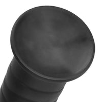 14.37in Fantasy Long Big Silicone Soft Black Dildo Butt Plug For Sex