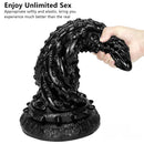14.37in Super Thick Huge Dildo Fantasy Penis Sex Toy With Sucker