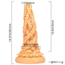 14.37in Super Thick Huge Dildo Fantasy Penis Sex Toy With Sucker