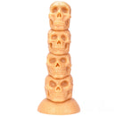 14.37in Thick Huge Dildo Odd Fantasy Skull Dildo Sex Toy For Anal Sex