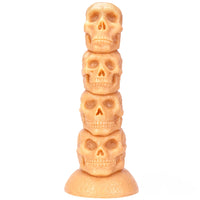 14.37in Thick Huge Dildo Odd Fantasy Skull Dildo Sex Toy For Anal Sex