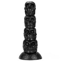 14.37in Thick Huge Dildo Odd Fantasy Skull Dildo Sex Toy For Anal Sex