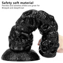 14.37in Thick Huge Dildo Odd Fantasy Skull Dildo Sex Toy For Anal Sex