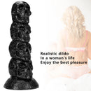 14.37in Thick Huge Dildo Odd Fantasy Skull Dildo Sex Toy For Anal Sex