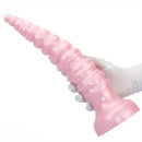 14.44in Silicone Ultra Long Threaded Deep Huge Thick Dildo For Anal Explore