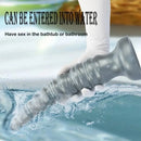 14.44in Silicone Ultra Long Threaded Deep Huge Thick Dildo For Anal Explore