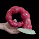 14.49in Super Long Huge Butt Plug Silicone Soft Beads Dildo For G-Spot
