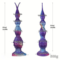 14.56in Alien Anal Bead Silicone Anal Plug Super Long Dildo Anal Toy