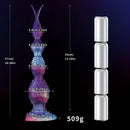 14.56in Alien Anal Bead Silicone Anal Plug Super Long Dildo Anal Toy