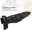 14.56in Fantasy Big Thick Black Dildo For Vaginal Anal Sex Toy