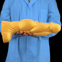 14.56in Gold Silicone Dragon Soft Big Long Realistic Design Thick Dildo