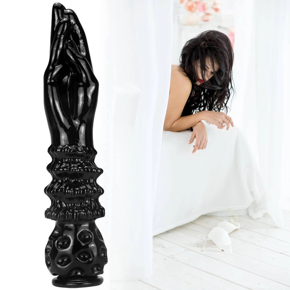 14.56in Long Huge Hands Fist Dildo With Suction Cup For Vagina Sex