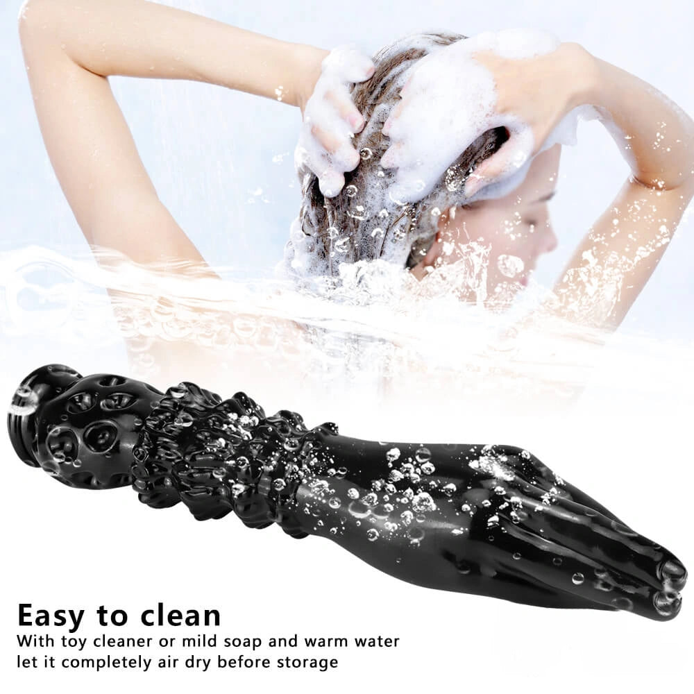 14.56in Long Huge Hands Fist Dildo With Suction Cup For Vagina Sex