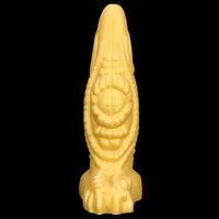 14.56in Premium Gold Liquid Large Soft Long Fantasy Silicone Dildo