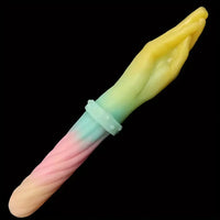 14.56in Silicone Double-headed Palm Long Huge Soft Dildo For Men Fist