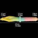 14.56in Silicone Double-headed Palm Long Huge Soft Dildo For Men Fist