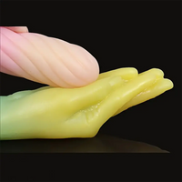 14.56in Silicone Double-headed Palm Long Huge Soft Dildo For Men Fist