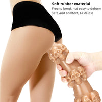 14.56in Skull Dildo Sex Toy For Men Anus Stimulation Sex Orgasm