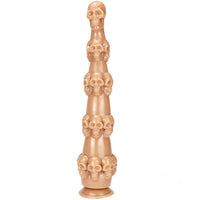 14.56in Skull Dildo Sex Toy For Men Anus Stimulation Sex Orgasm