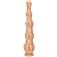 14.56in Skull Dildo Sex Toy For Men Anus Stimulation Sex Orgasm