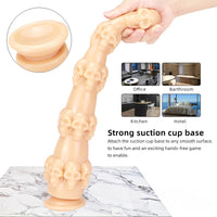 14.56in Skull Dildo Sex Toy For Men Anus Stimulation Sex Orgasm