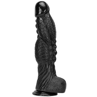 14.56in Women Men Big Black Thick Long Dragon Fantasy Monster Dildo