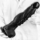 14.56in Women Men Big Black Thick Long Dragon Fantasy Monster Dildo