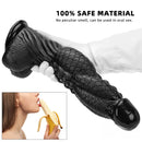 14.56in Women Men Big Black Thick Long Dragon Fantasy Monster Dildo